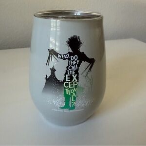 Edward Scissorhands Gray Tumbler